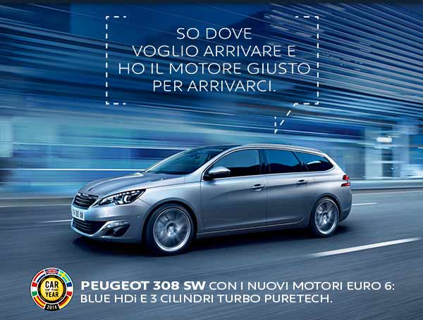 offerta peugeot 308 sw